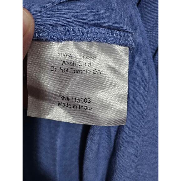 Bamboo Baby Be Mine Nursing Nightgown Shoulder and Back Snaps Size L/xl (905) - Picture 6 of 7